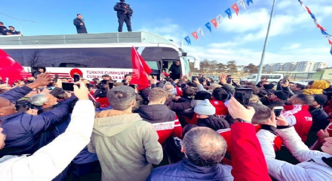 Cumhurbaşkanı Erdoğan Erzurum’da